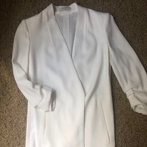 Babaton White Blazer